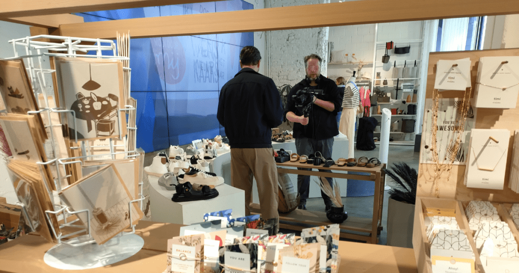 filmopnames smart retail bij moose