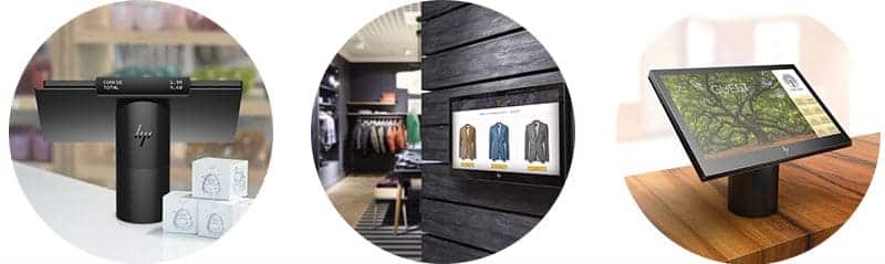 hp elitepos -point of sale, interactive signage en kiosk