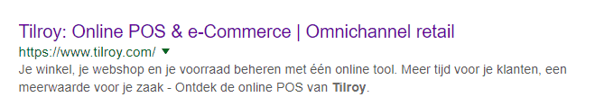 screenshot search result in Google