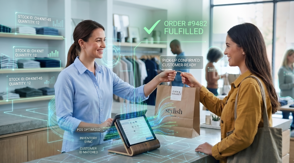 De winkel is de plek waar online beloftes landen