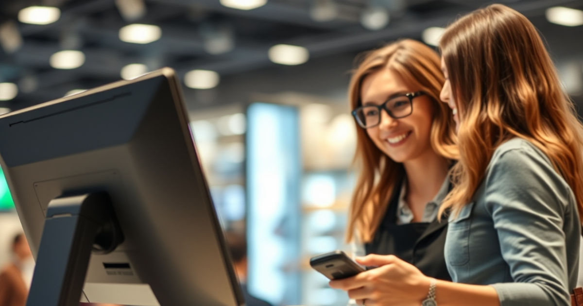 Checkout with customer